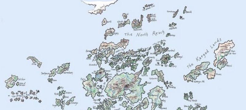 Das Kartenmaterial der Fantasy