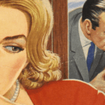 Eine Dame verschwindet