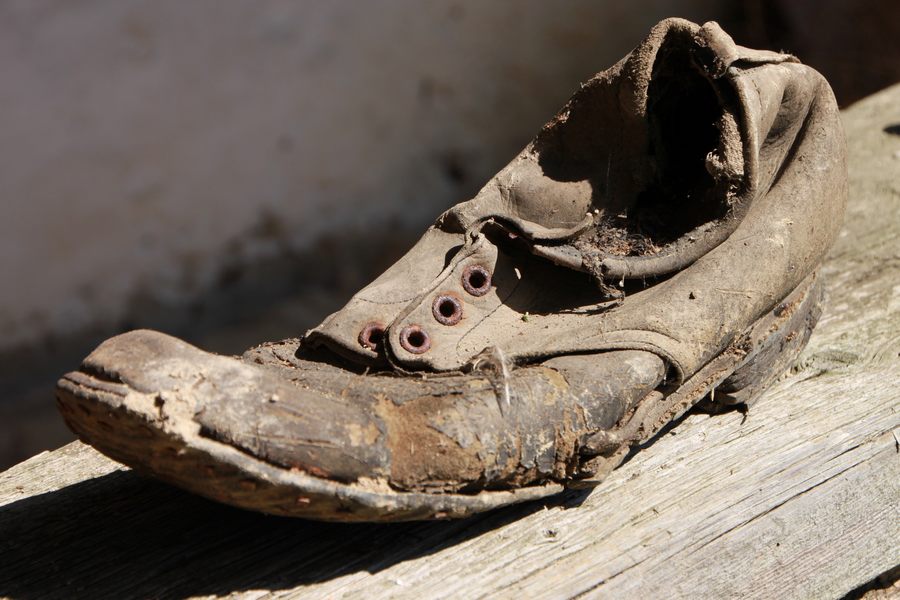 versteckter schuh