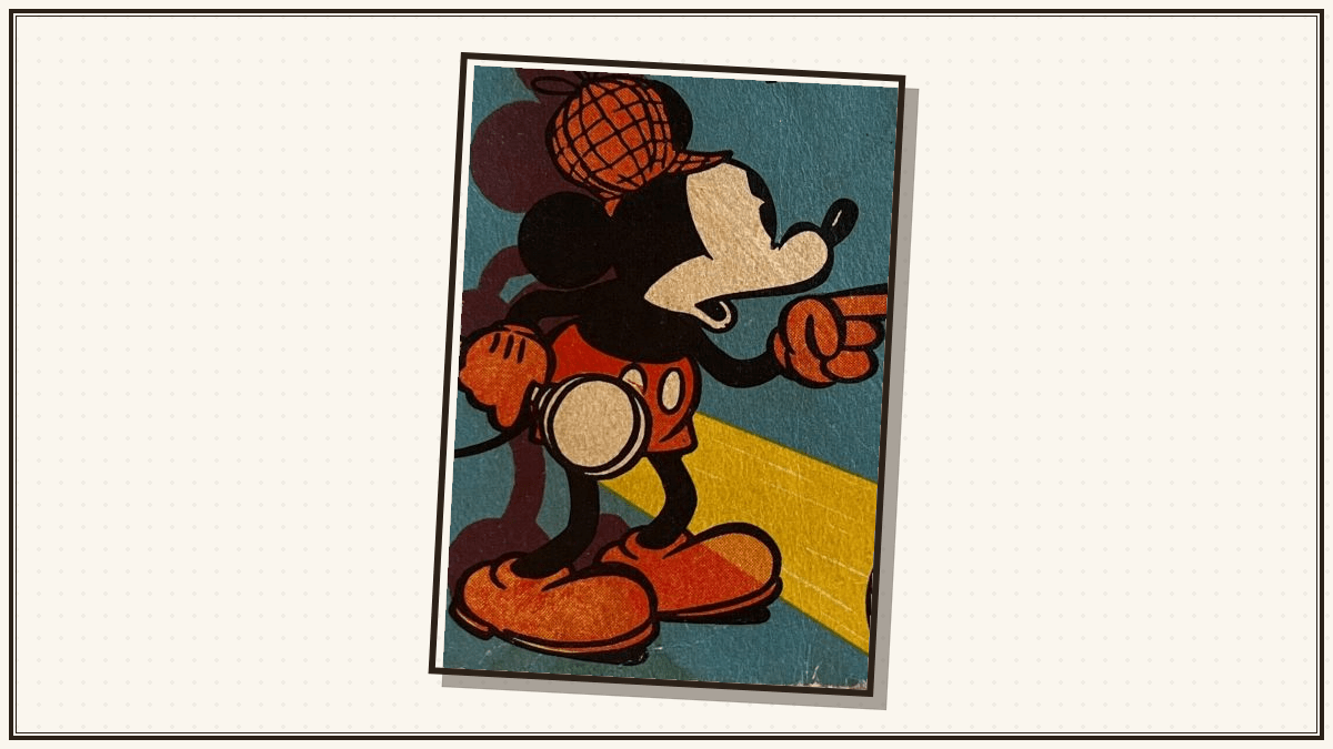 Micky als Ermittler